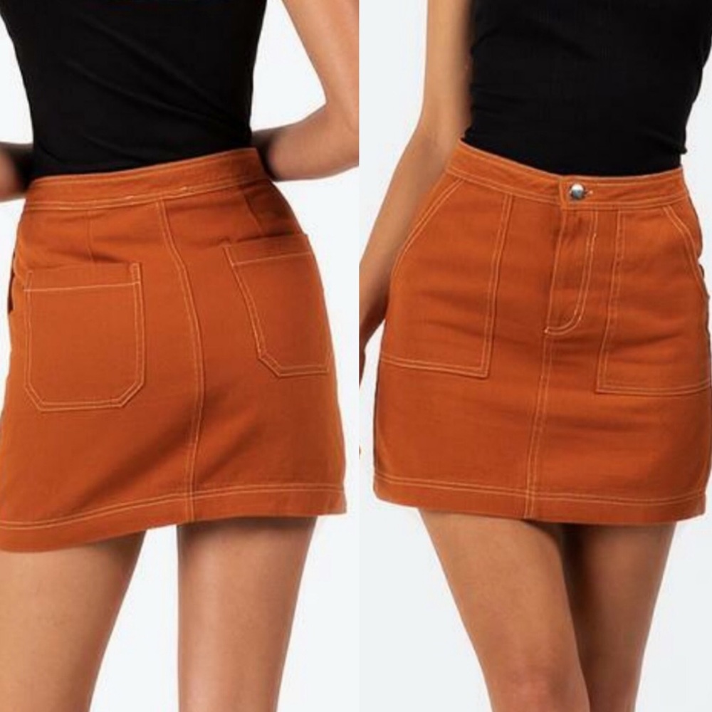 Sofi Angel - Rust Colored Skirt - Lg